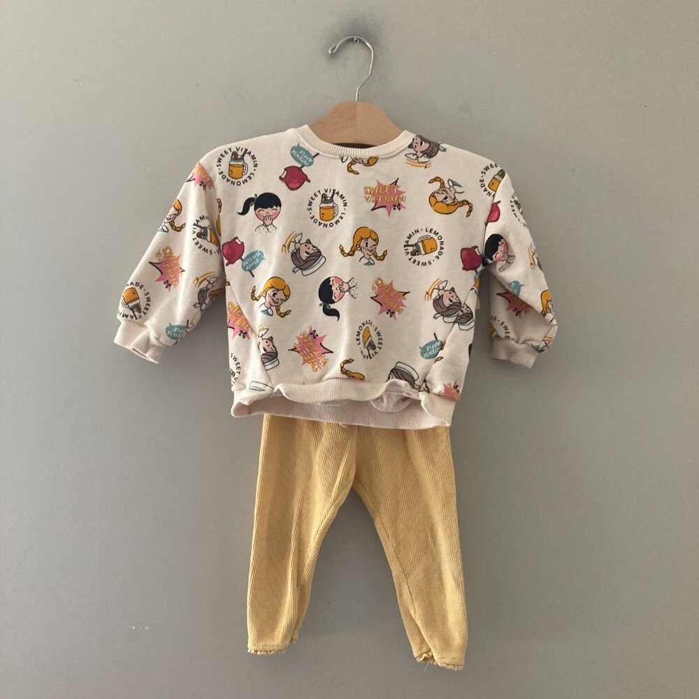 $25 ADD‎ ON Zara graphic sweatshirt set Janie and Jack Baby Gap Hanna Andersson